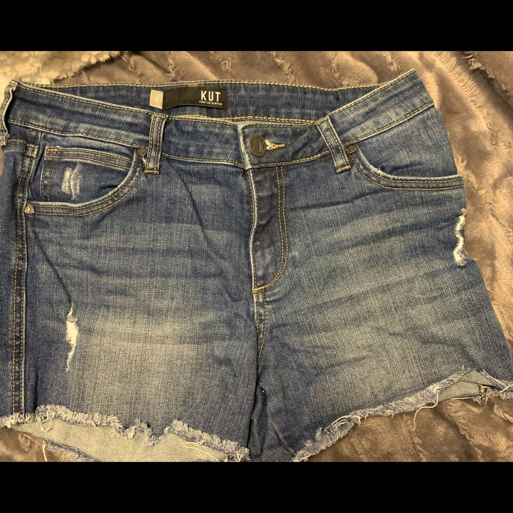 Jean shorts 11 inches long